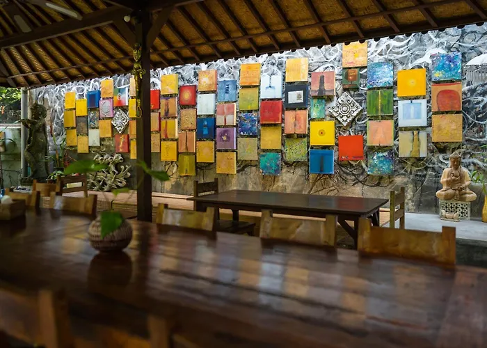 ゲストハウス Santra Putra At Karja Art Space ウブド